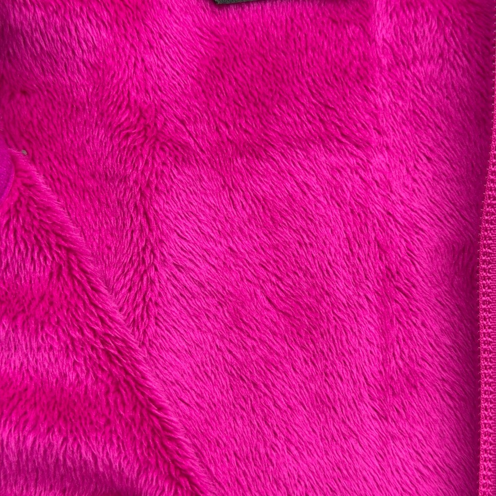 The North Face Agave Full Zip Fleece Hoodie Jacket Womens S Grey Pink - Picture 7 of 16